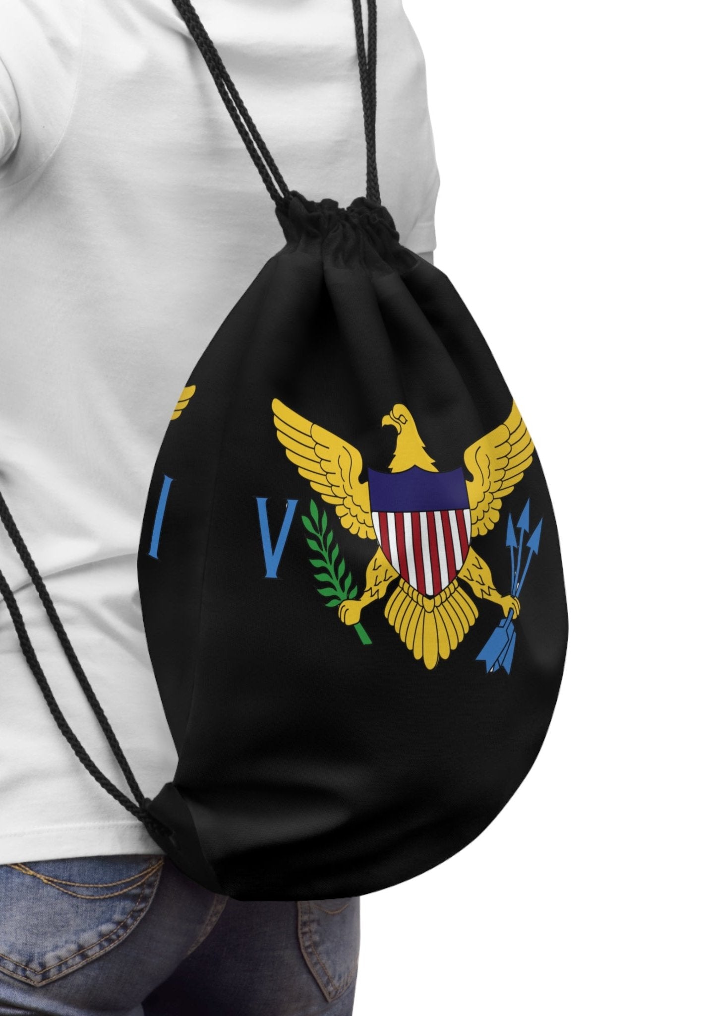 Drawstring Bag - U.S. Virgin Islands