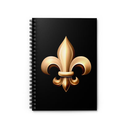 Spiral Notebook - Fleur De Lis