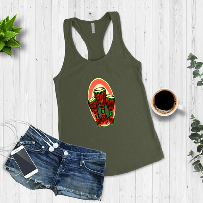 Racerback Tank - Djembe