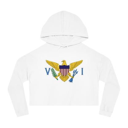 Cropped Hooded Sweatshirt - U.S. Virgin Islands