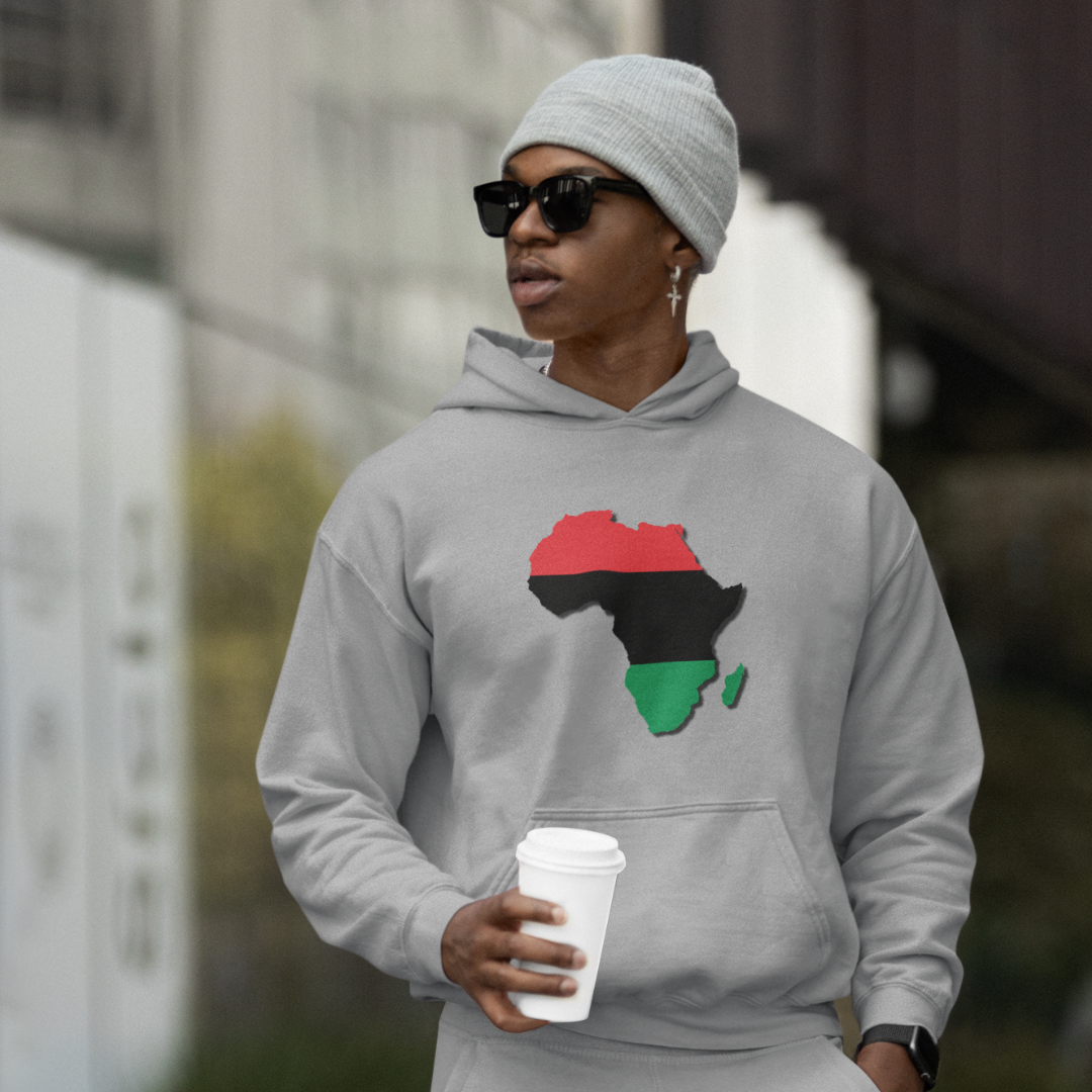 Unisex Hooded Sweatshirt - Pan African