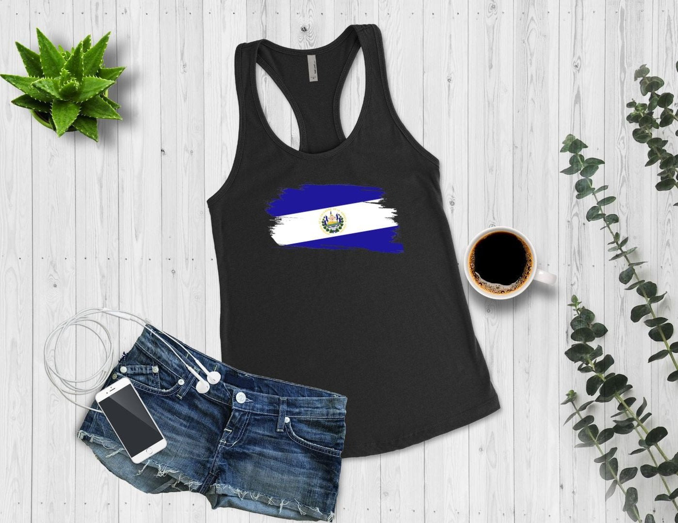 Racerback Tank - El Salvador