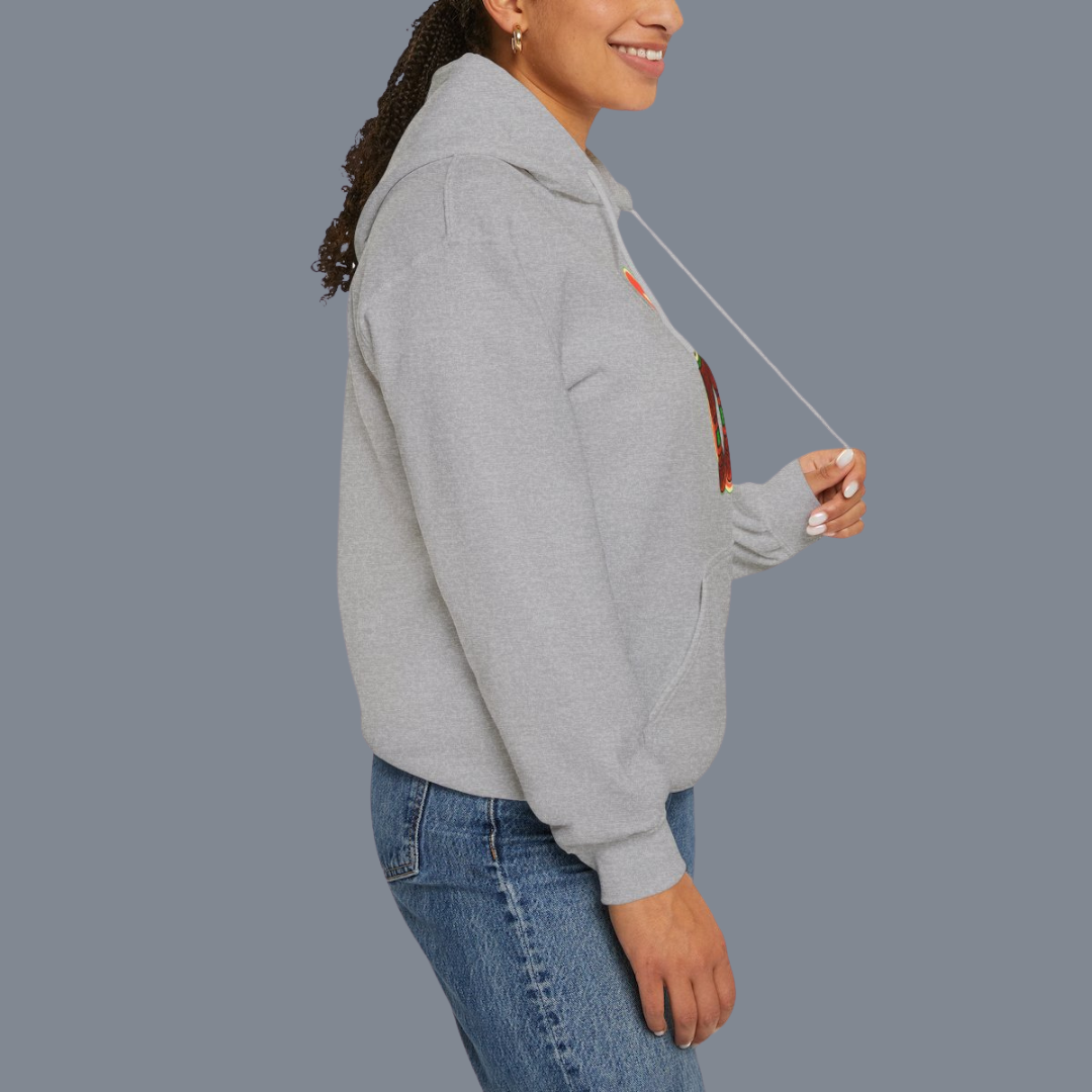 Unisex Hooded Sweatshirt - Djembe