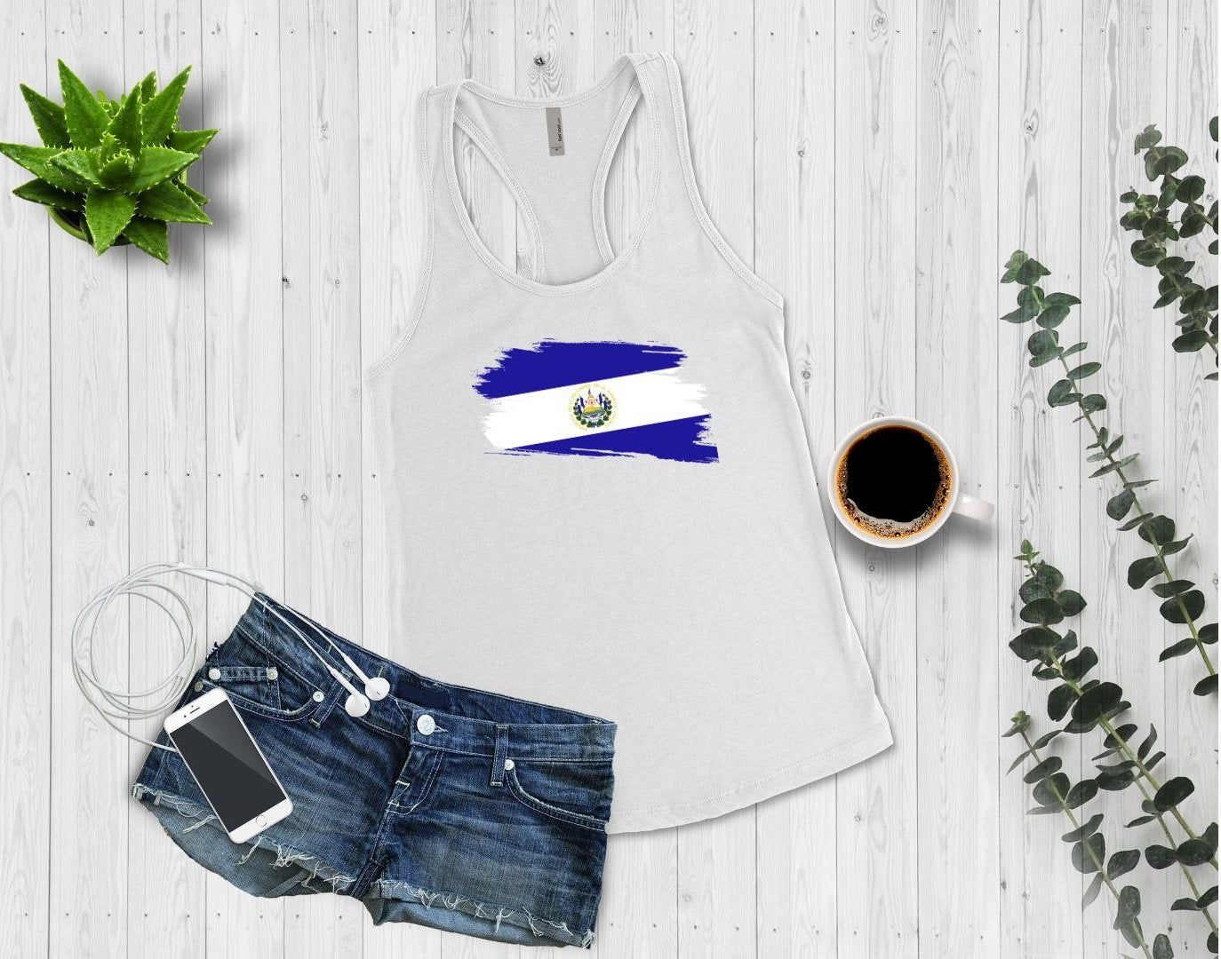 Racerback Tank - El Salvador