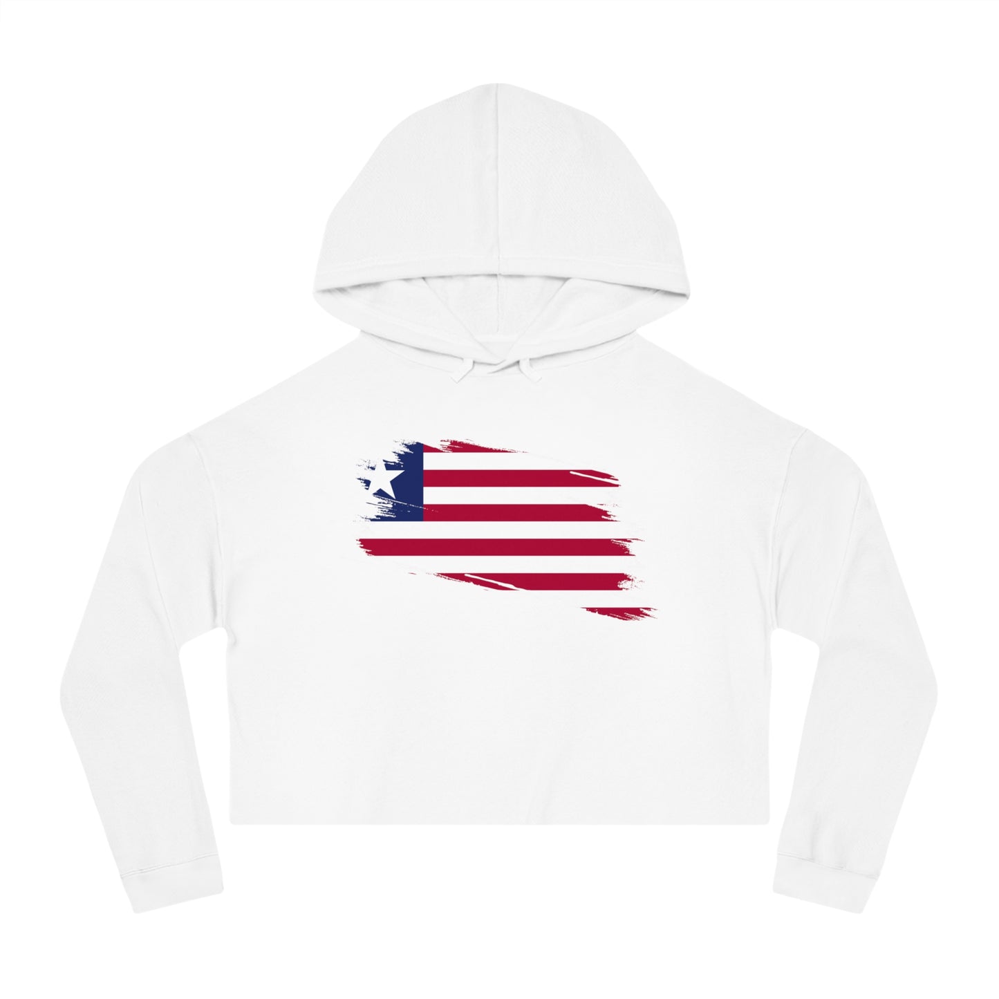 Cropped Hooded Sweatshirt - Liberia
