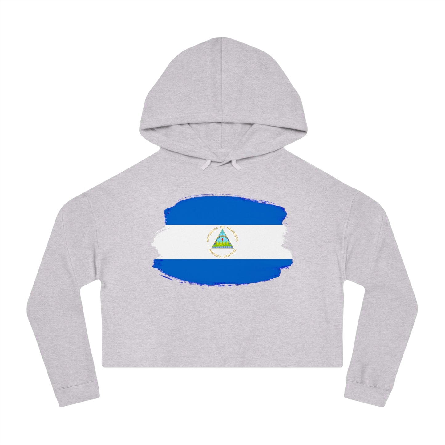 Cropped Hooded Sweatshirt - Nicaragua