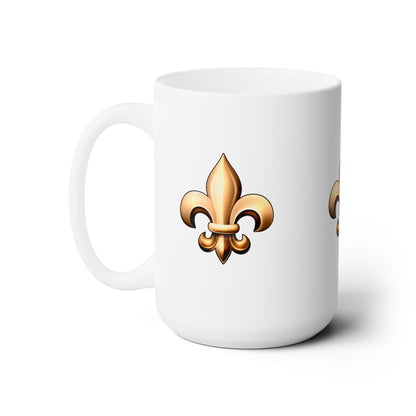 Ceramic Mug - Fleur De Lis