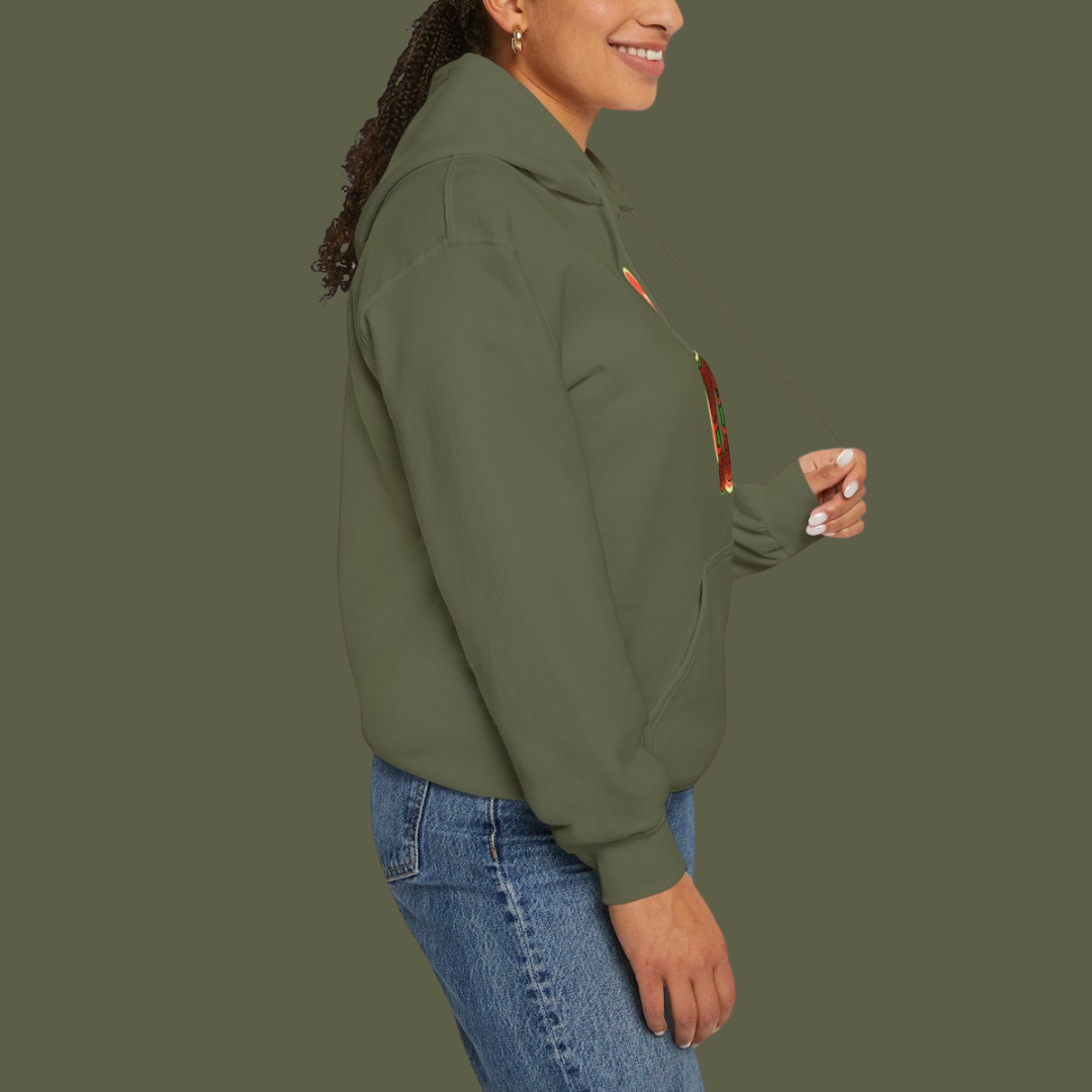 Unisex Hooded Sweatshirt - Djembe