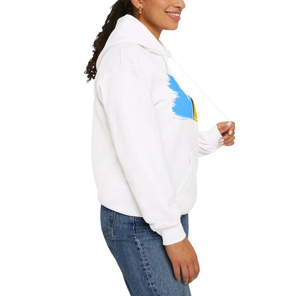 Unisex Hooded Sweatshirt - St. Lucia