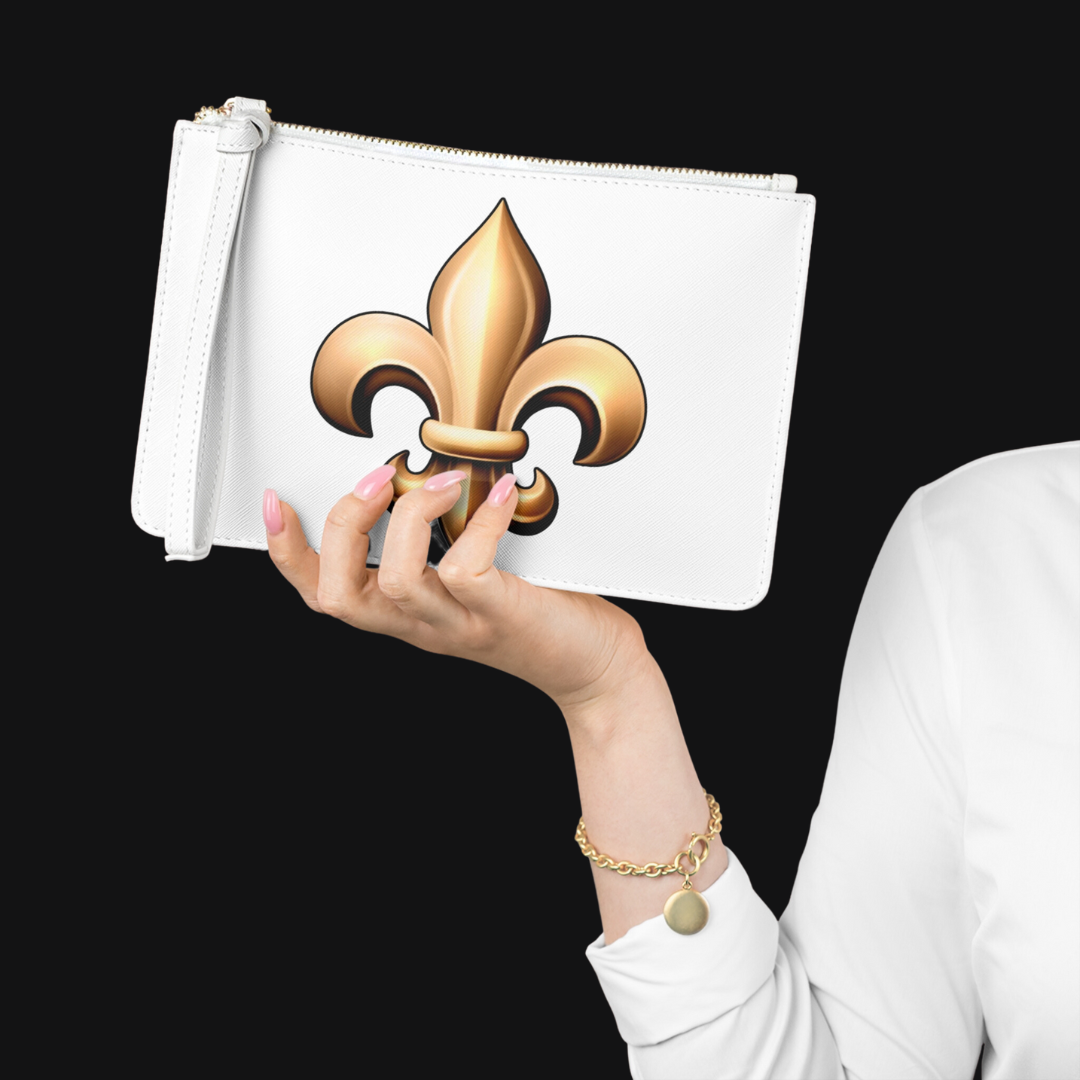 Loop Clutch - Fleur De Lis