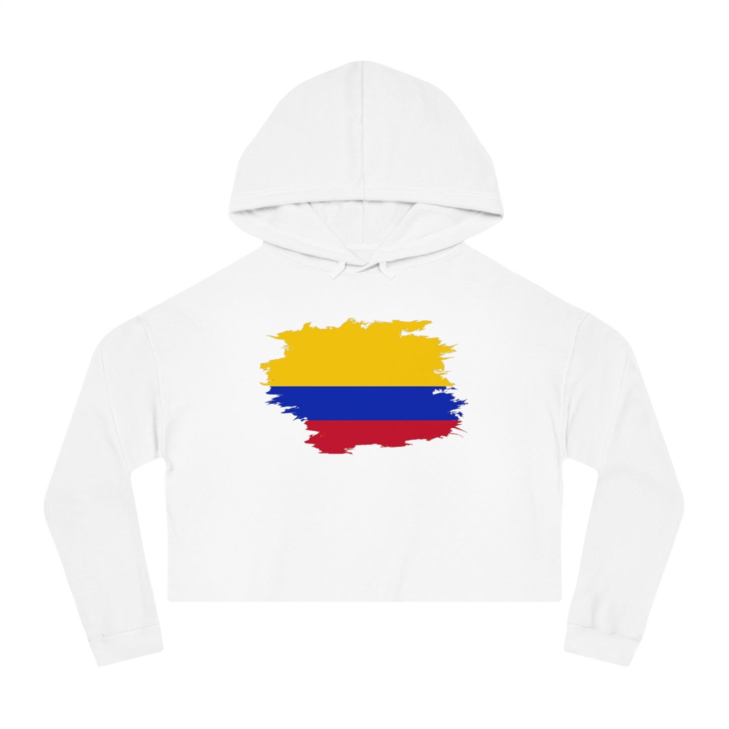 Cropped Hooded Sweatshirt - Colombia