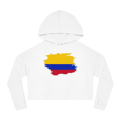 Cropped Hooded Sweatshirt - Colombia