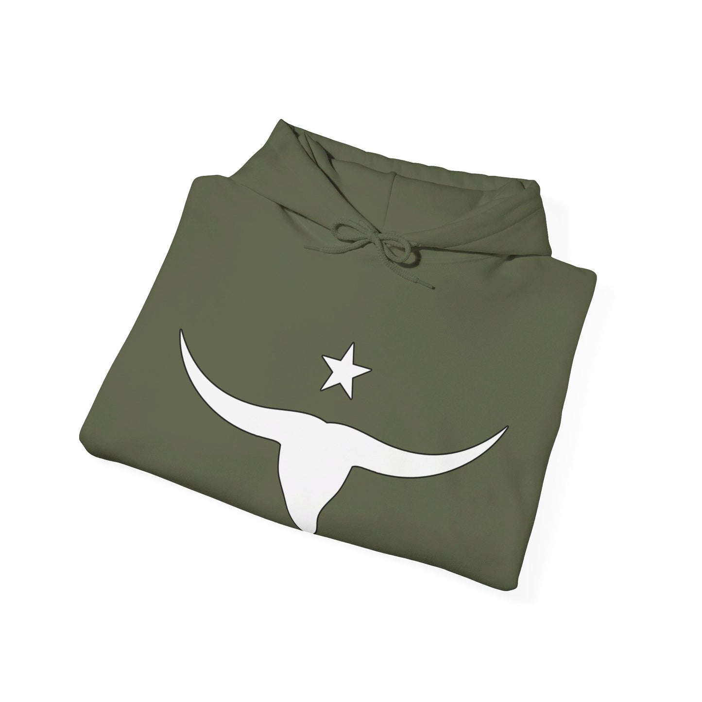 Unisex Hooded Sweatshirt - Long Horn
