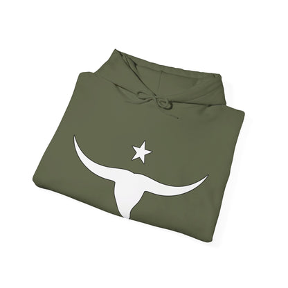 Unisex Hooded Sweatshirt - Long Horn