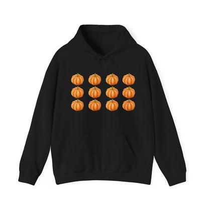 Unisex Hooded Sweatshirt - Fall Pumpkins