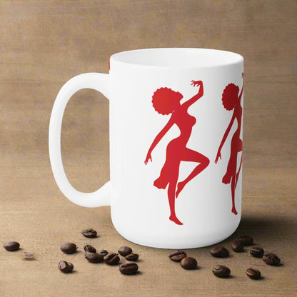 Ceramic Mug - African Dance