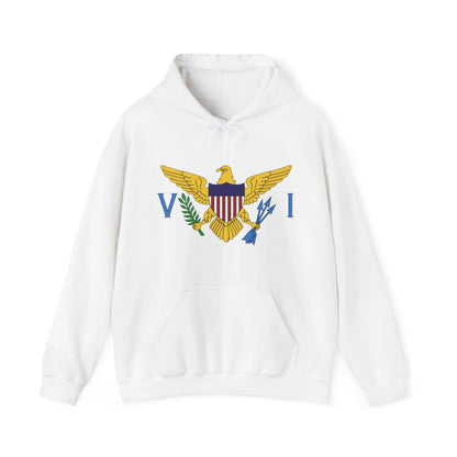Unisex Hooded Sweatshirt - U.S. Virgin Islands