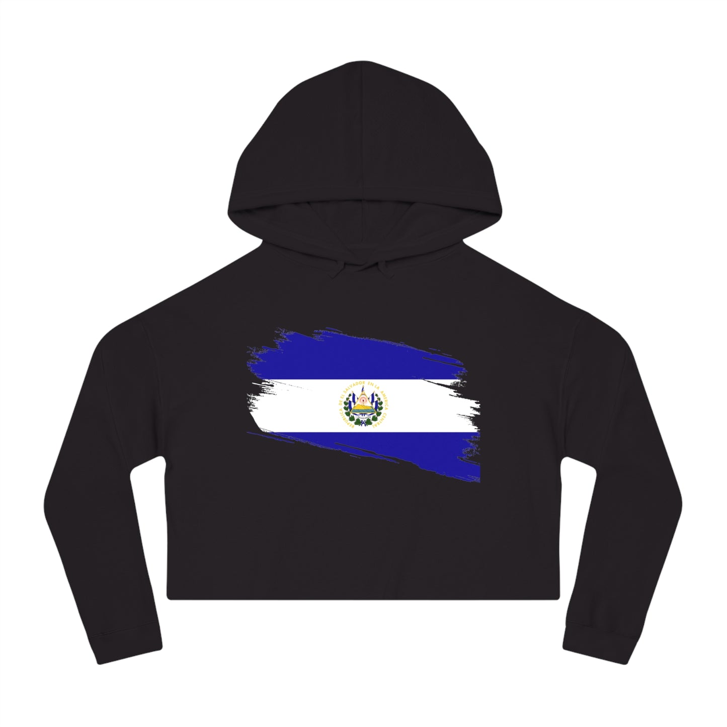 Cropped Hooded Sweatshirt - El Salvador