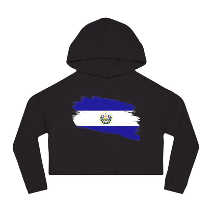 Cropped Hooded Sweatshirt - El Salvador