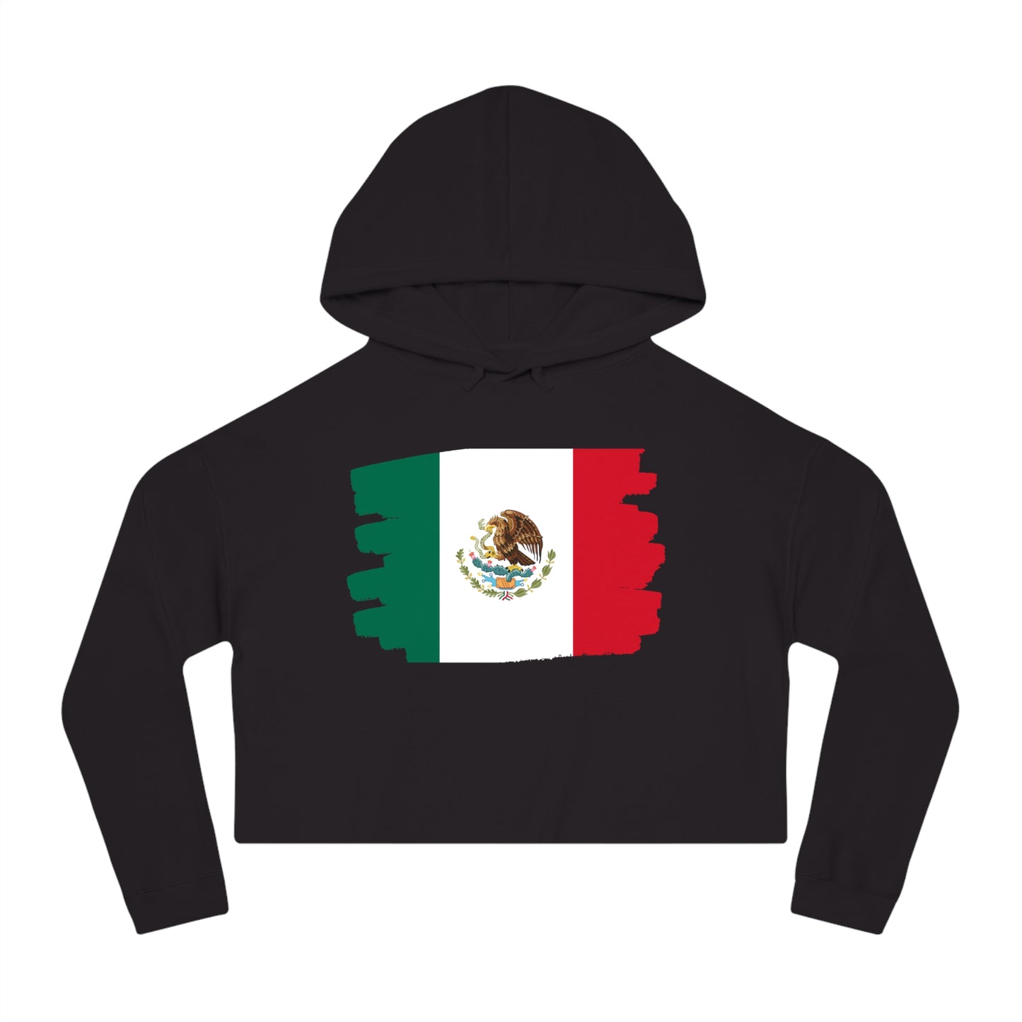Cropped Hooded Sweatshirt - Mexico