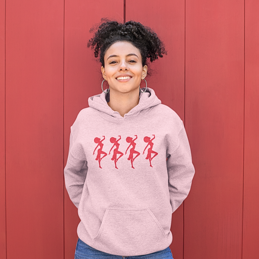 Unisex Hooded Sweatshirt - African Dance