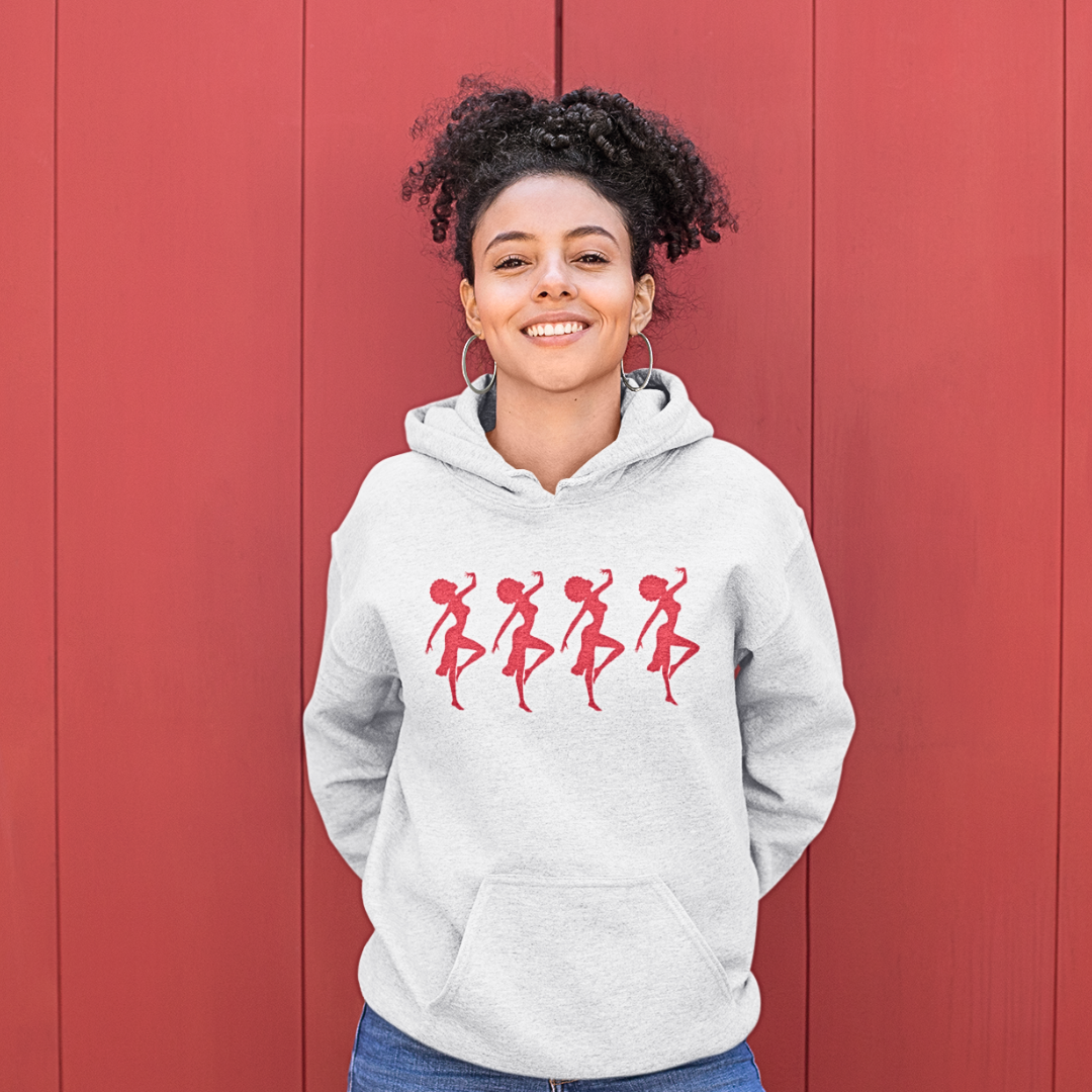 Unisex Hooded Sweatshirt - African Dance