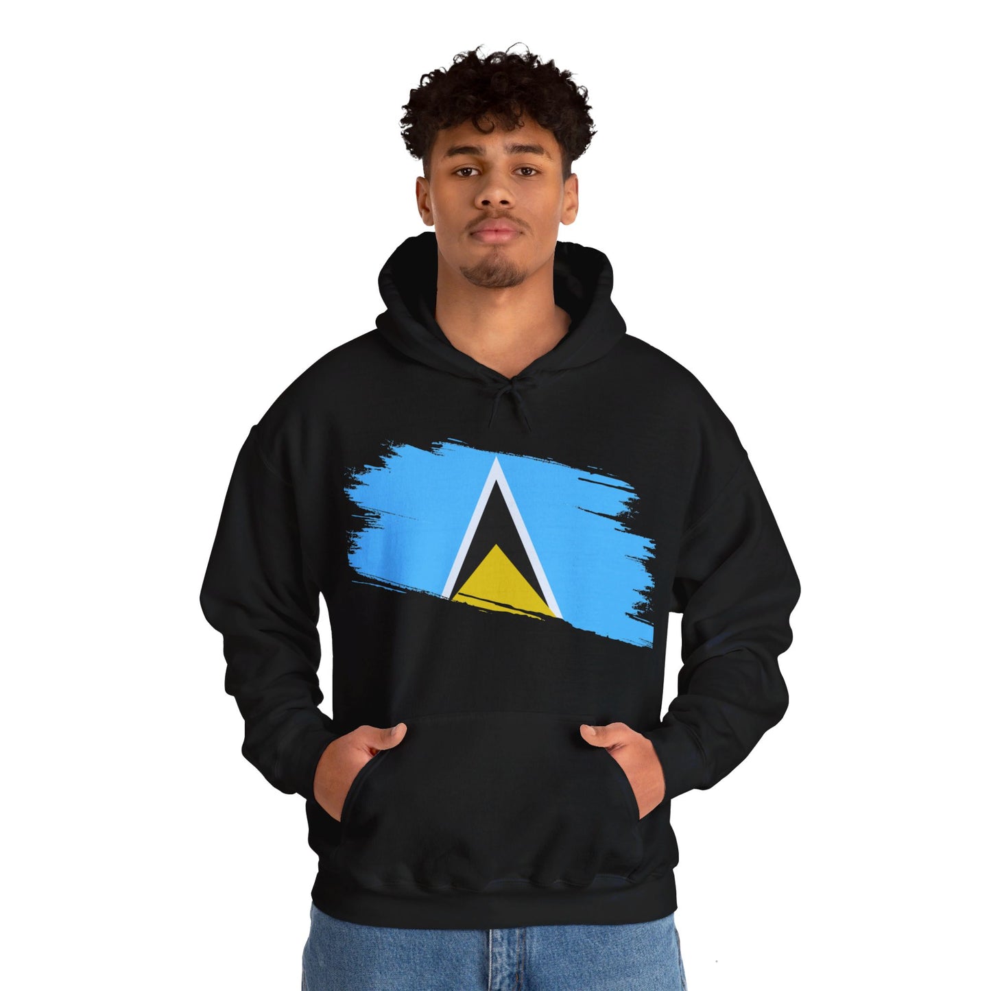 Unisex Hooded Sweatshirt - St. Lucia