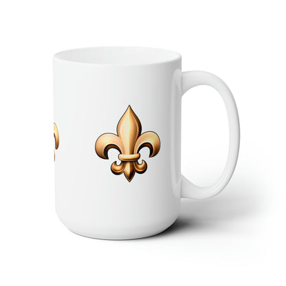 Ceramic Mug - Fleur De Lis