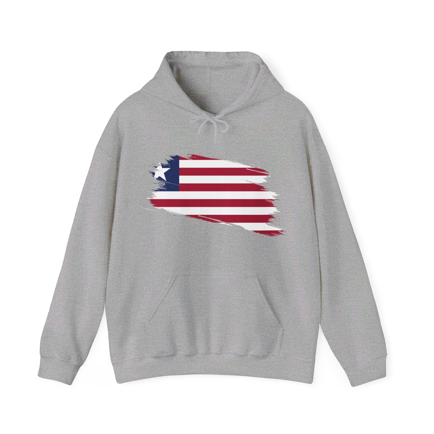Unisex Hooded Sweatshirt - Liberia