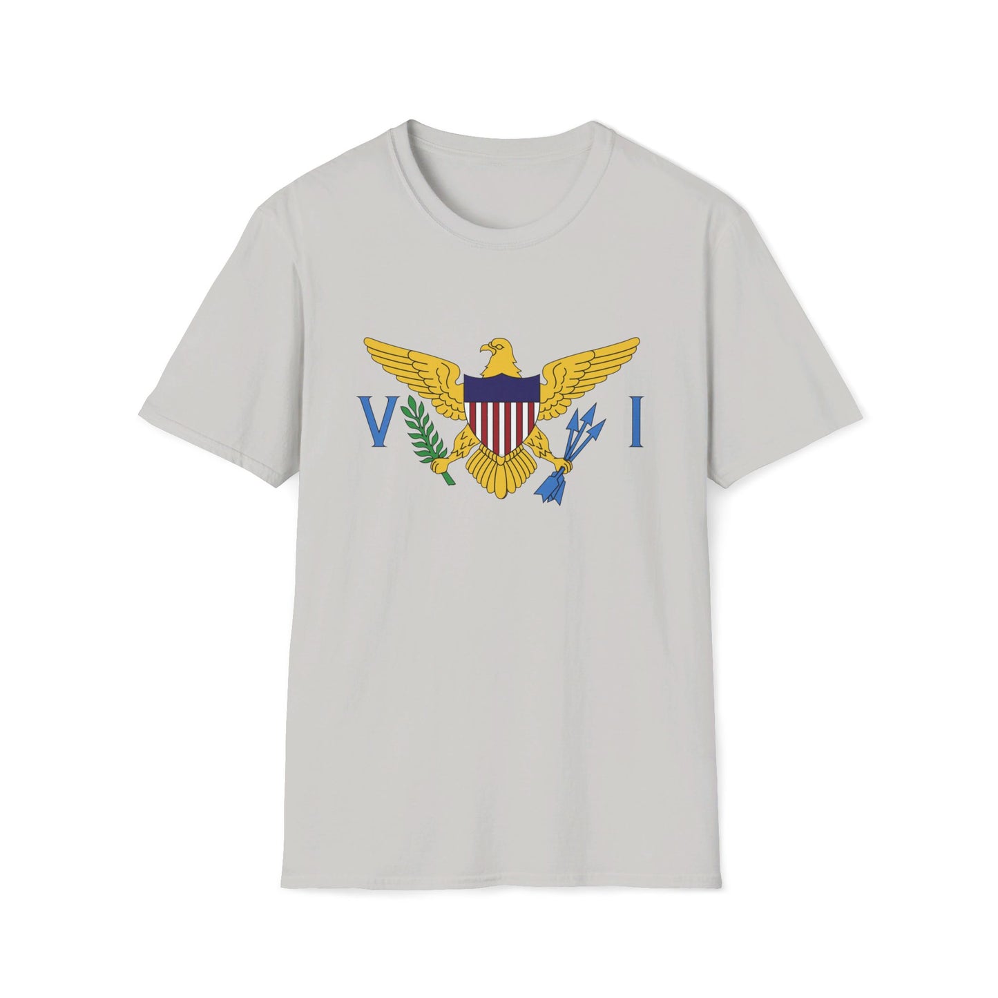 Unisex Softstyle T-Shirt - U.S. Virgin Islands