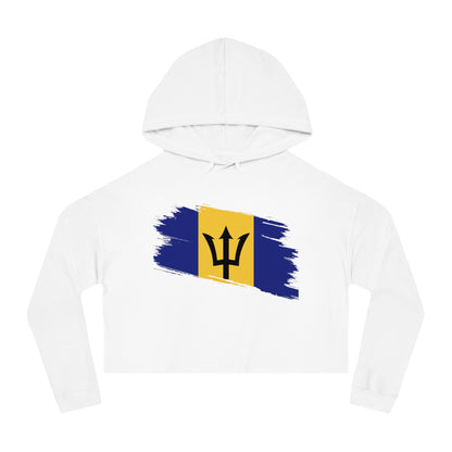 Cropped Hooded Sweatshirt - Barbados