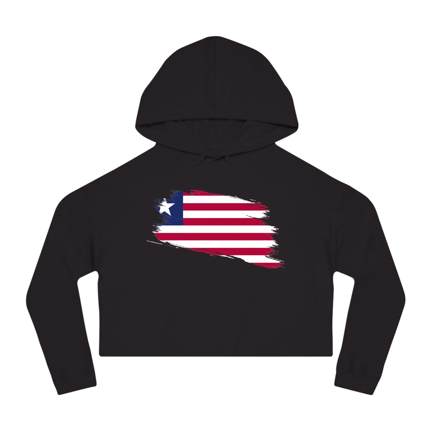 Cropped Hooded Sweatshirt - Liberia