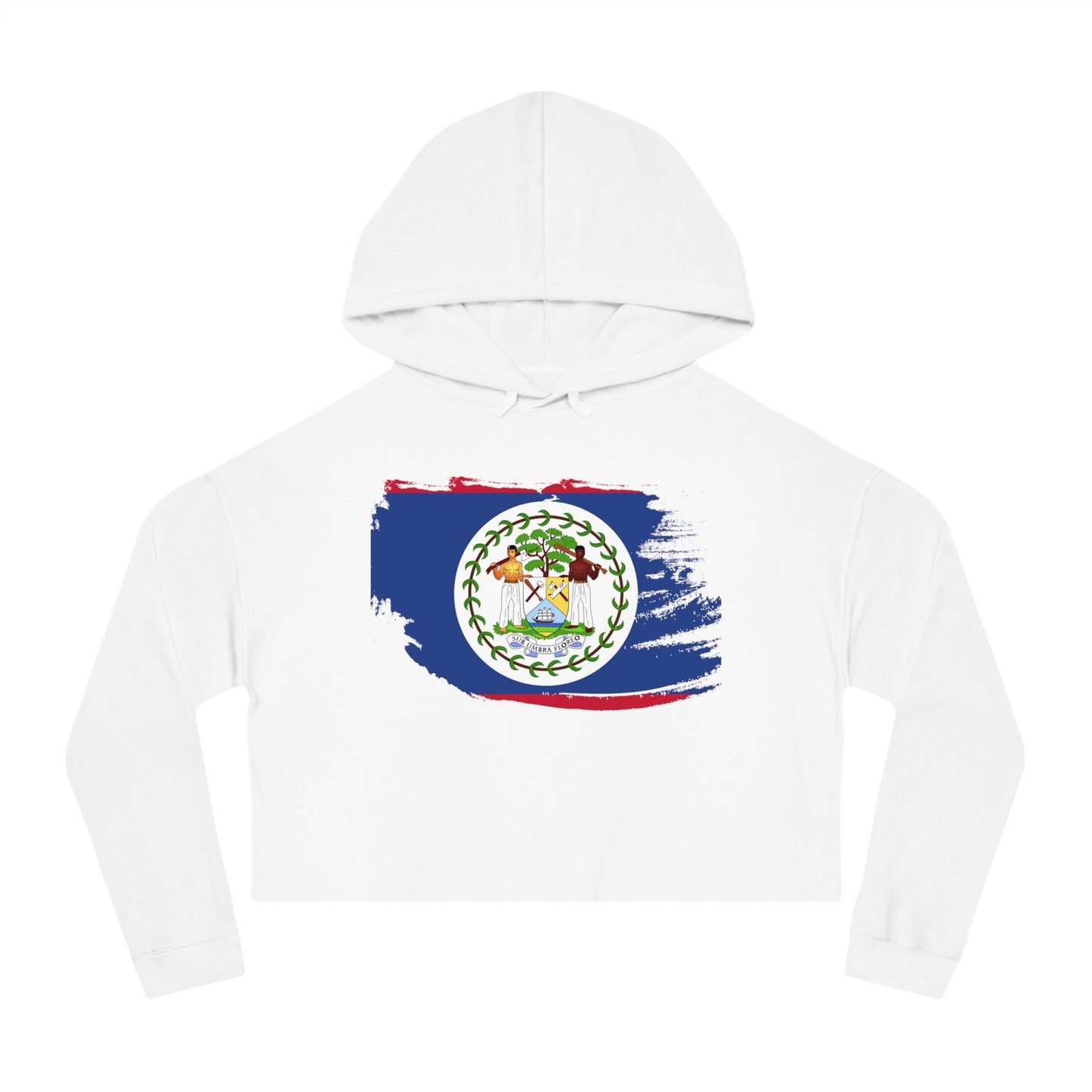 Cropped Hooded Sweatshirt - Belize