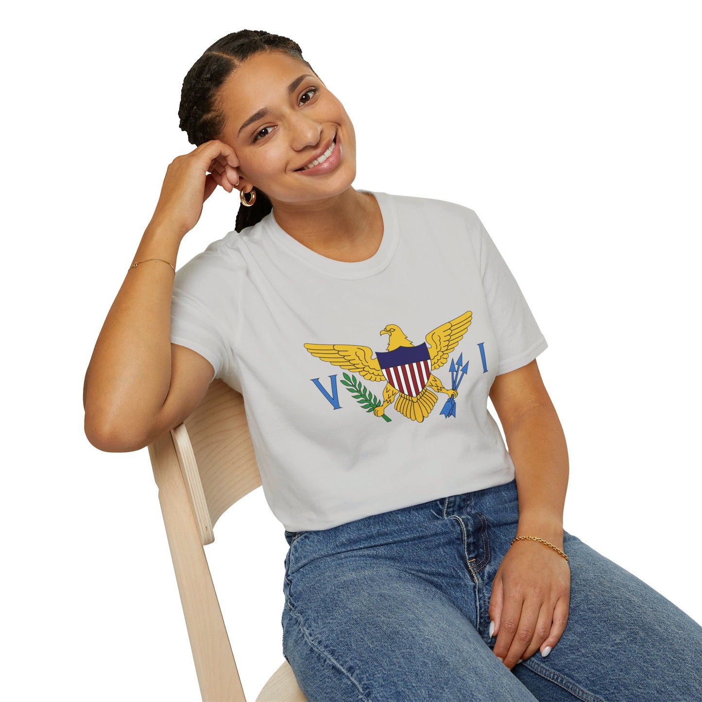 Unisex Softstyle T-Shirt - U.S. Virgin Islands
