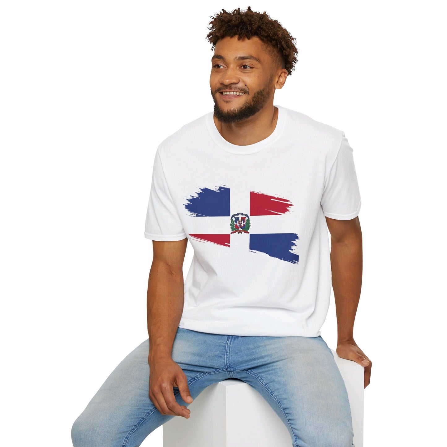 Unisex Softstyle T-Shirt - Dominican Republic