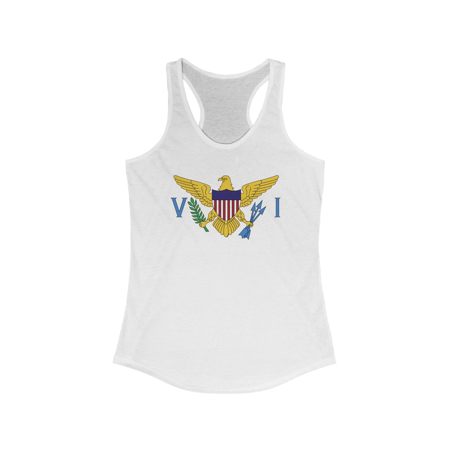Racerback Tank - U.S. Virgin Islands