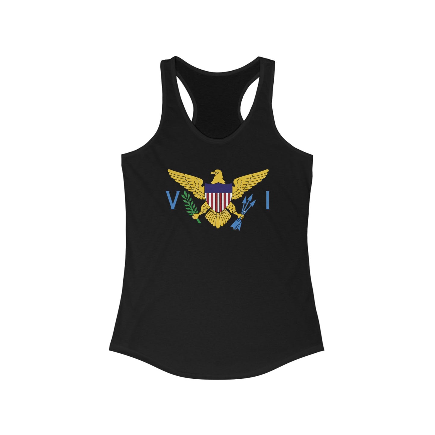 Racerback Tank - U.S. Virgin Islands