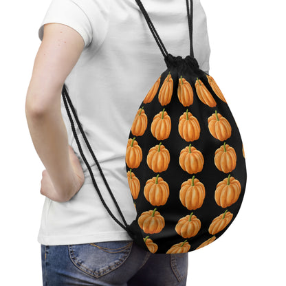 Drawstring Bag - Fall Pumpkins
