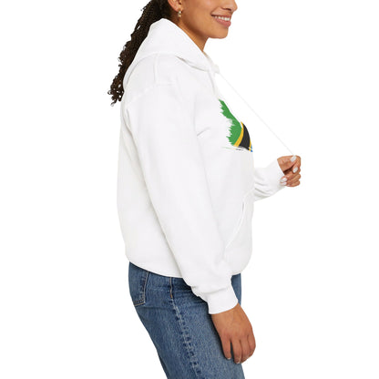 Unisex Hooded Sweatshirt - Tanzania