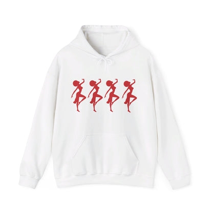 Unisex Hooded Sweatshirt - African Dance