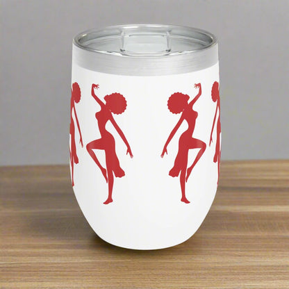 Wine Tumbler - African Dance