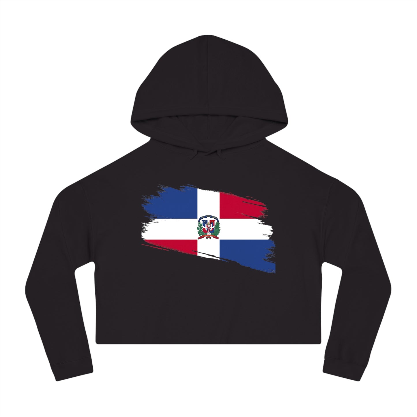 Cropped Hooded Sweatshirt - Dominican Republic