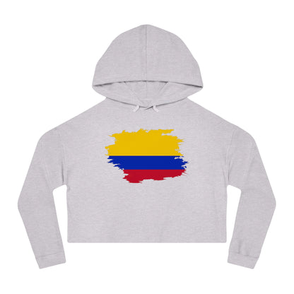 Cropped Hooded Sweatshirt - Colombia