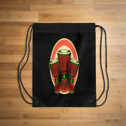 Drawstring Bag - Djembe