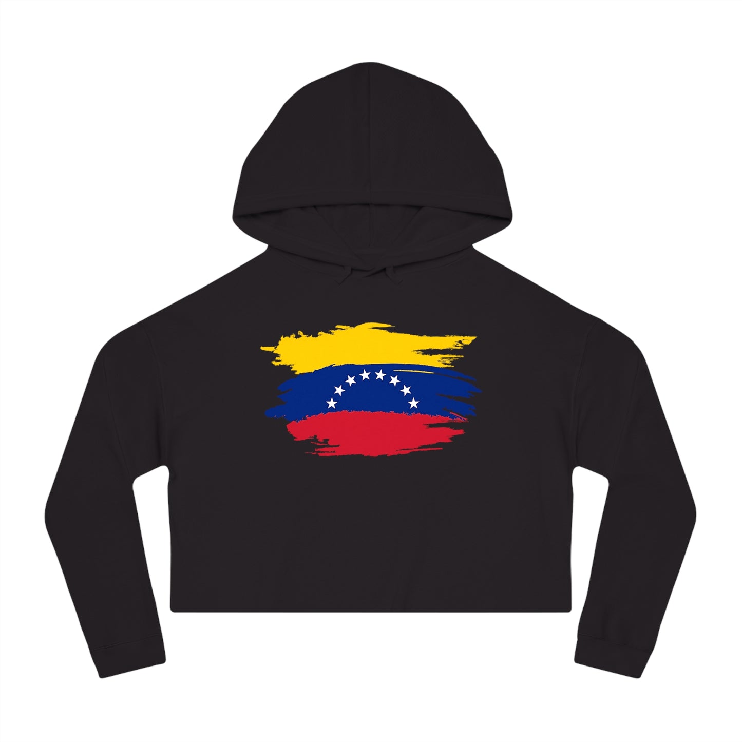 Cropped Hooded Sweatshirt - Venezuela