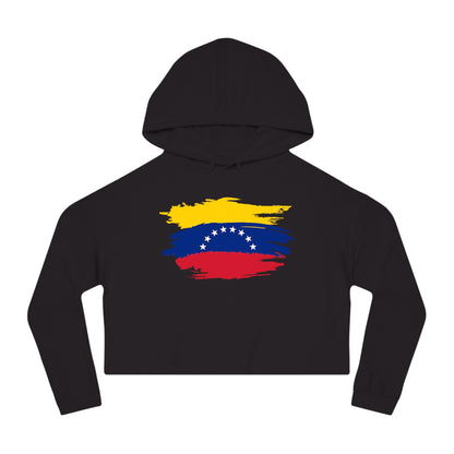 Cropped Hooded Sweatshirt - Venezuela