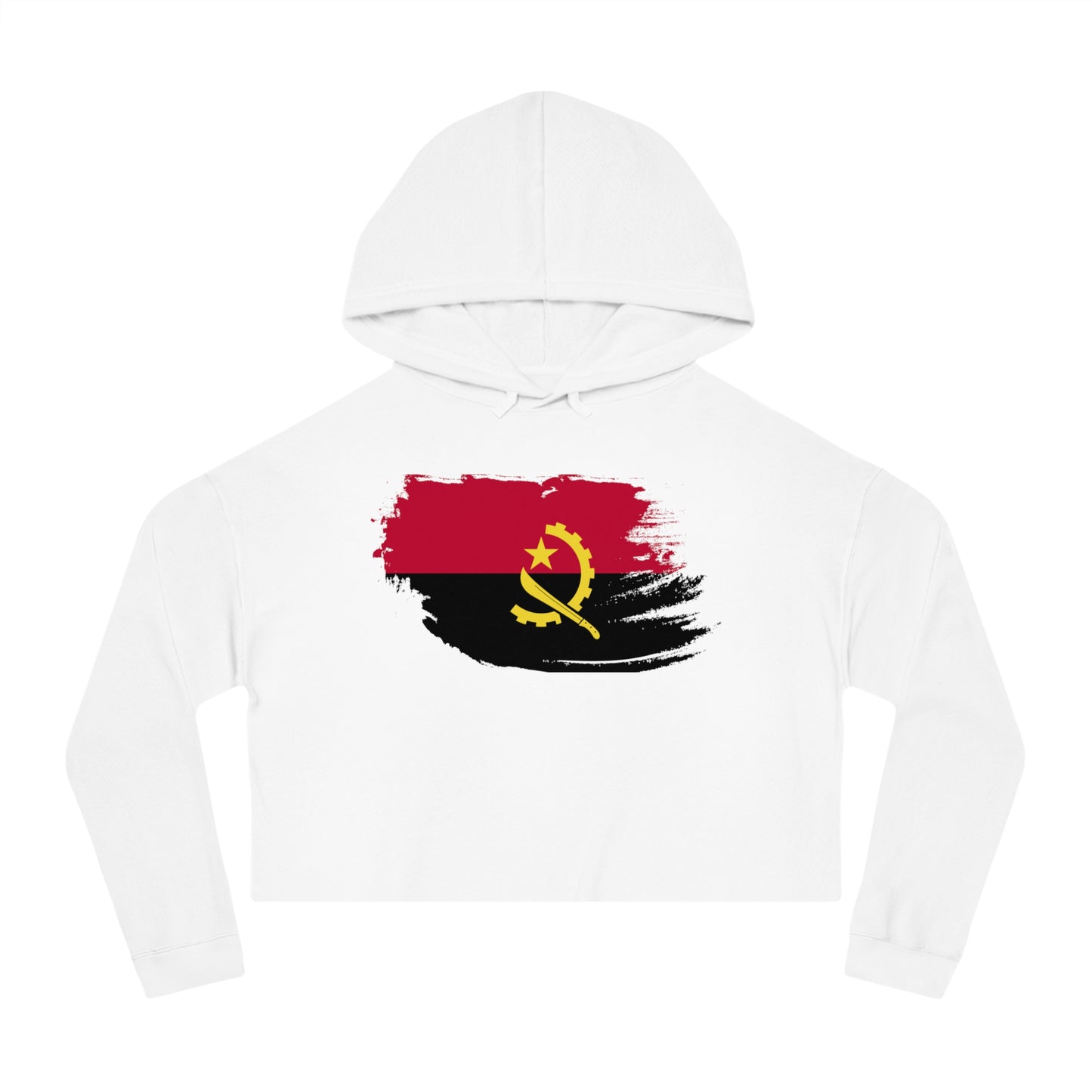 Cropped Hooded Sweatshirt - Angola