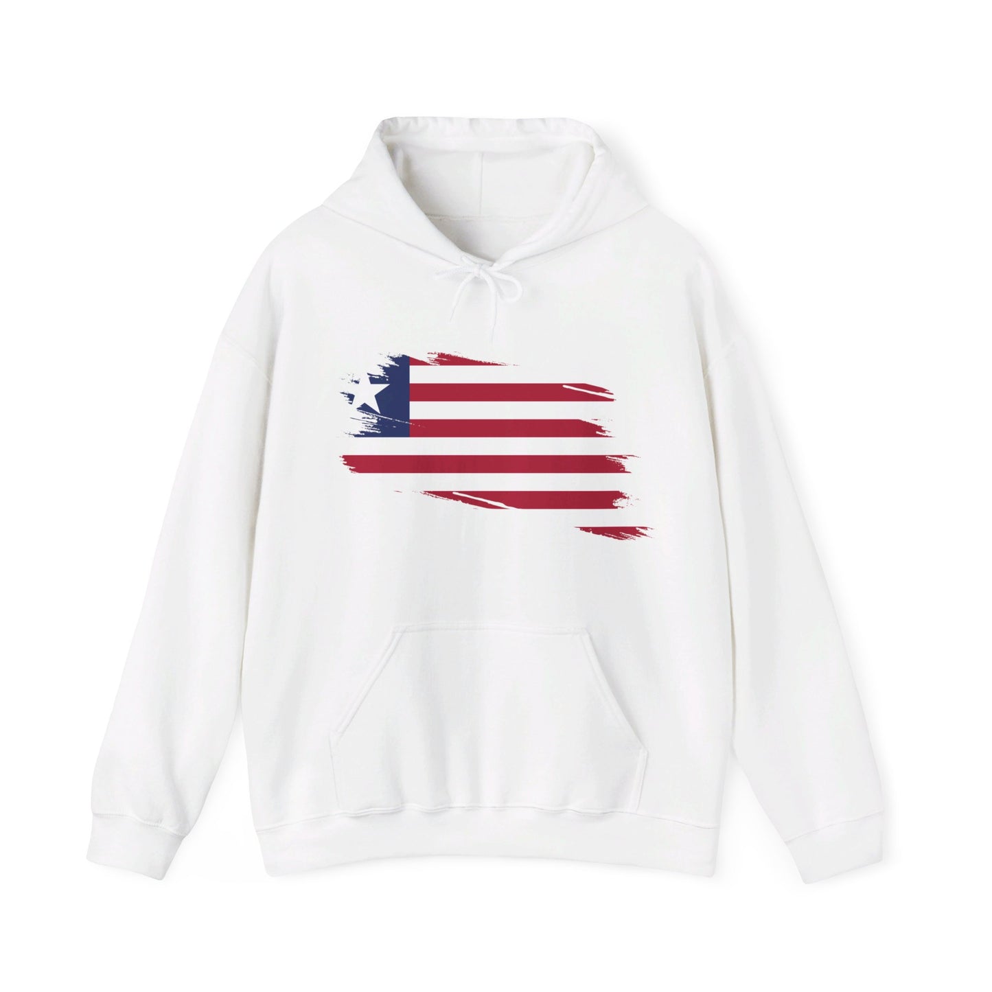 Unisex Hooded Sweatshirt - Liberia