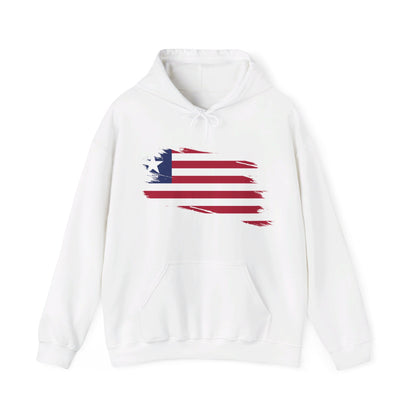 Unisex Hooded Sweatshirt - Liberia