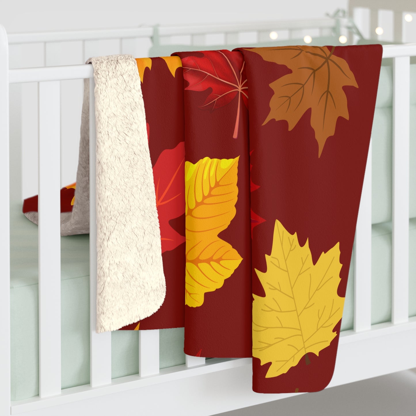 Fleece Blanket - Fall Leaves